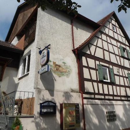 Gasthaus Loewen Nassach  Bagian luar foto