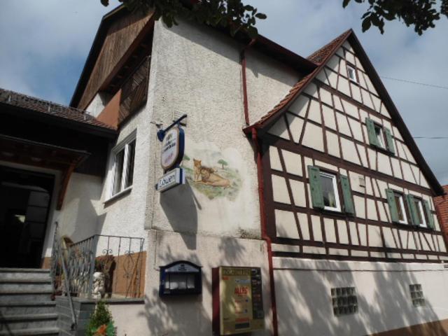 Gasthaus Loewen Nassach  Bagian luar foto